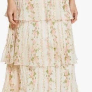 Rachel Parcell Floral Skirt Size XXL